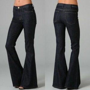 Current/Elliott High Waist Giant Bell Bottoms